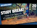 Study Break - Yoga for Remote Students & Workers - Five Parks Yoga