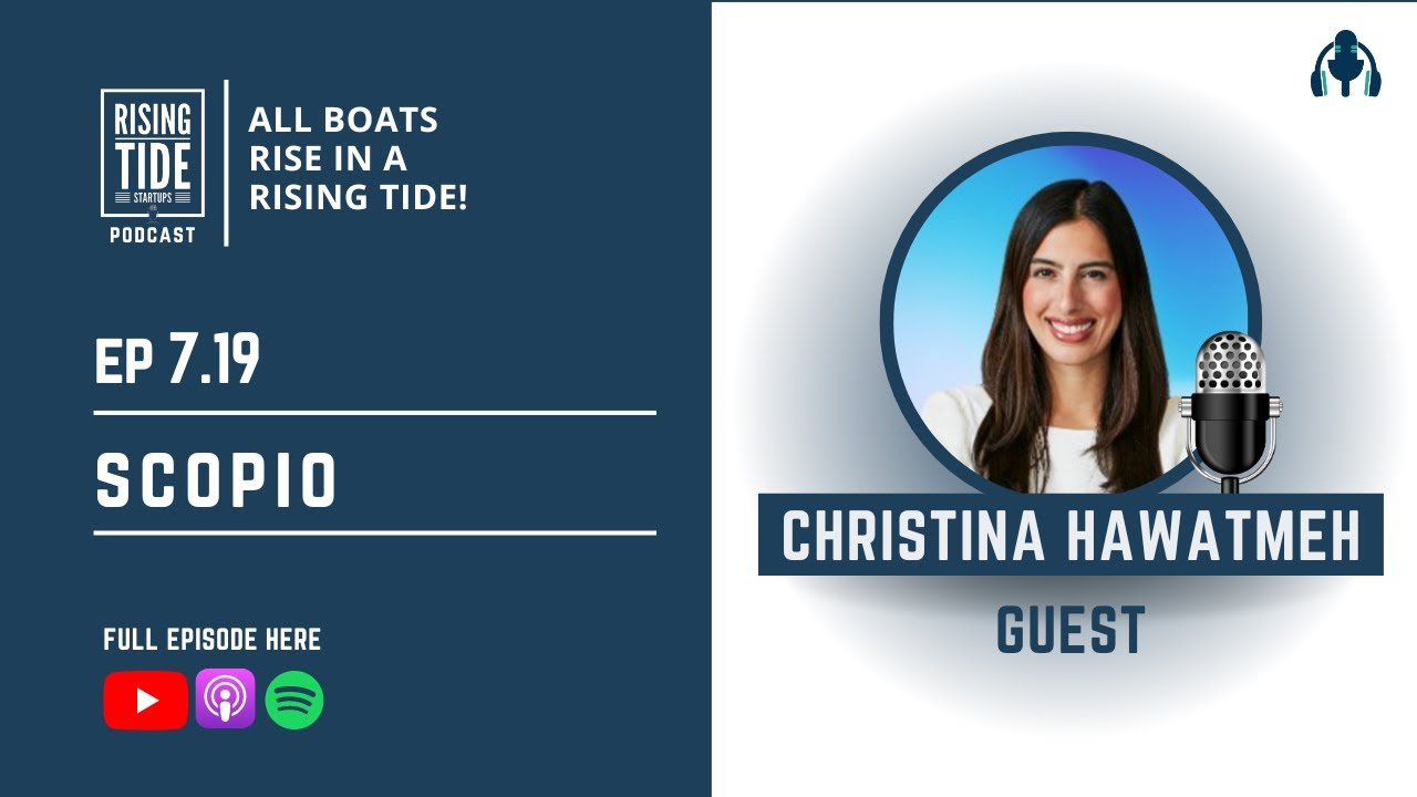 Christina Hawatmeh - Scopio - Rising Tide Startups Podcast