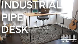 Diy Industrial Pipe Desk