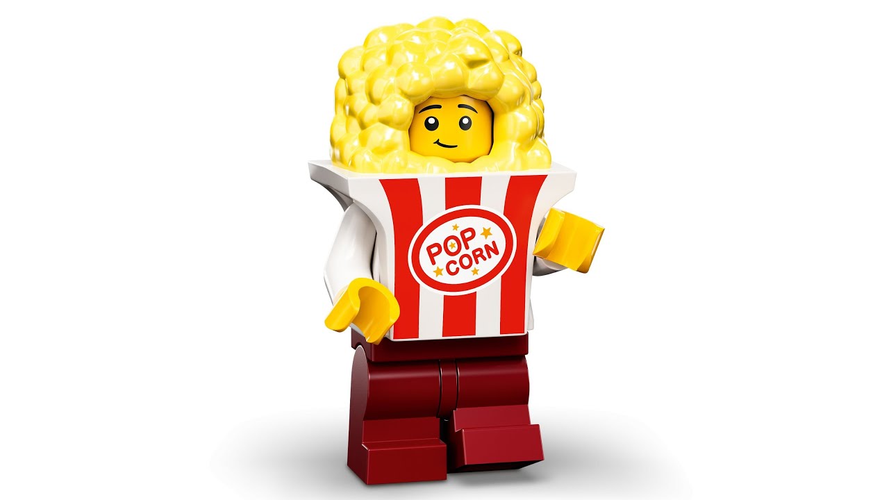 LEGO Minifigures 71034: Popcorn Costume - #LEGO #Minifigures #71034 #Popcor...