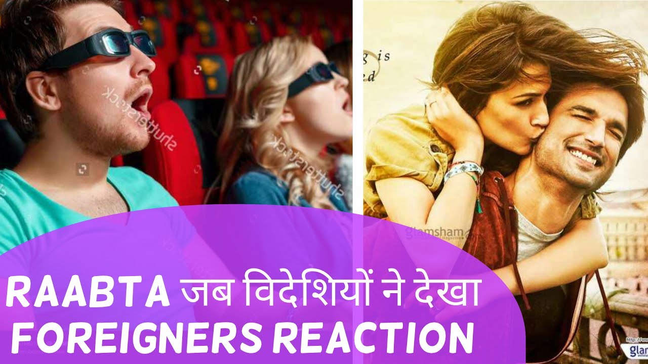 Raabta Kriti Senon Trailer जब विदेशियों ने देखा-Foreigners Reaction - YouTube