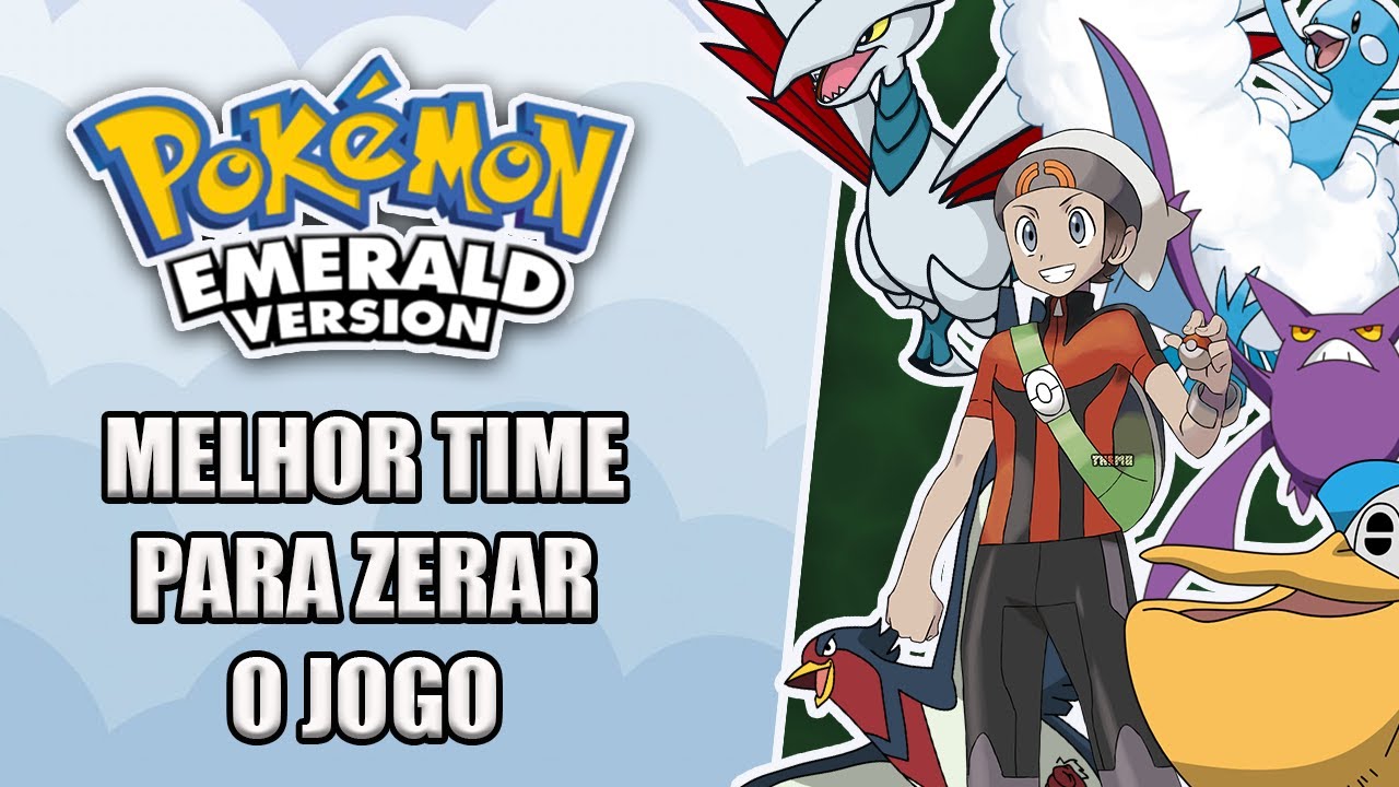 Melhor time para zerar Pokémon Emerald APENAS com tipo voador 