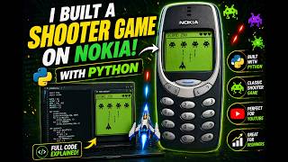 Python Shooter Game Tutorial | Player Movement, Shooting & Collision
