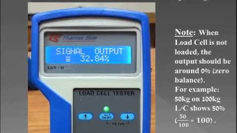 Thames Side Load Cell Tester Model LCT U
