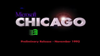 Windows Chicago Build 73g (1993)