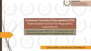Common Technical Document CTD Profile