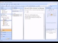 Outlook 2007 شرح برنامج اوت لوك 2007 واجهة البرنامج