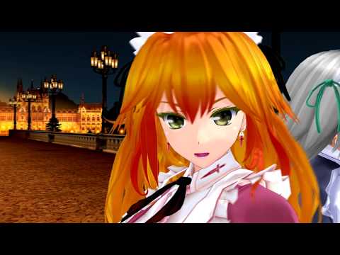 【東方MMD】愛Dee「夢子＆咲夜」