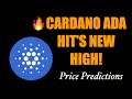 CARDANO ADA HIT'S NEW HIGH!🚀