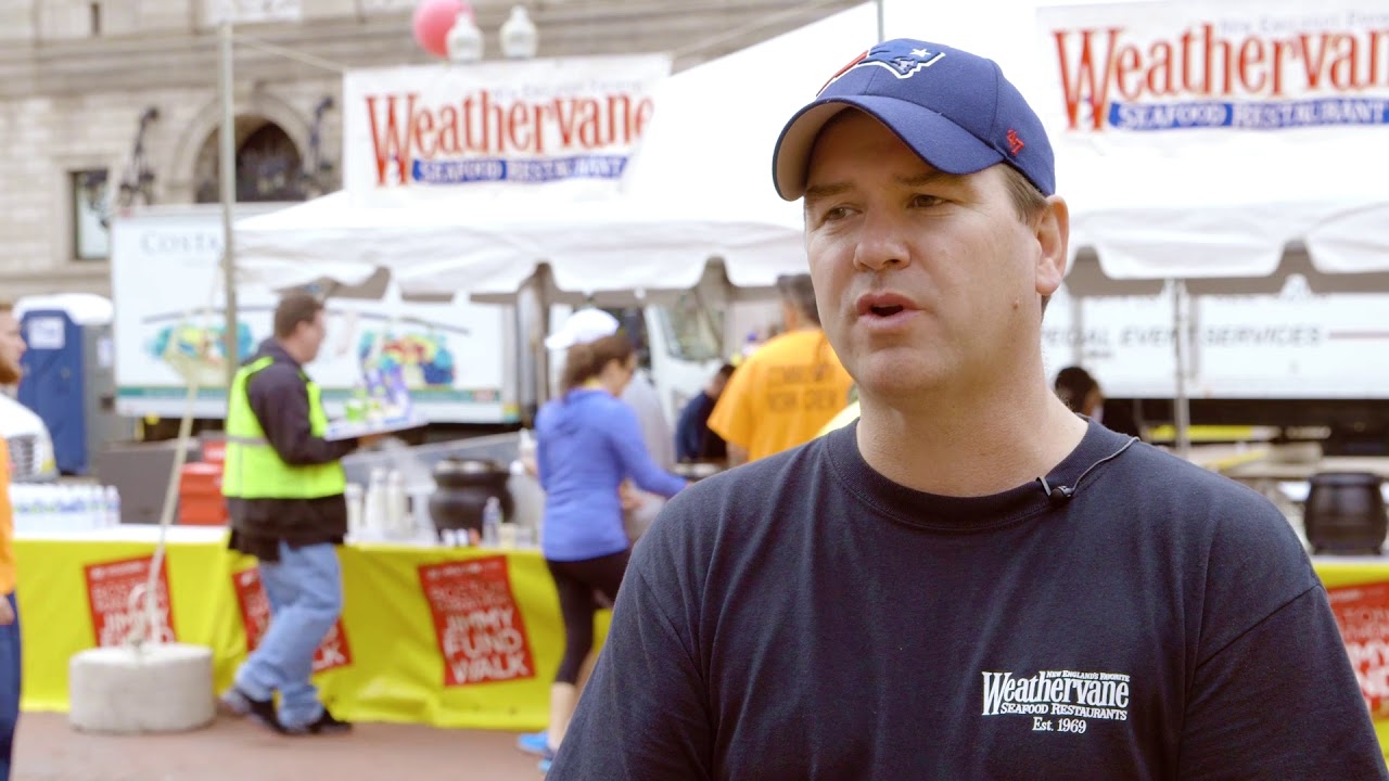 Weathervane Seafoods' Boston Marathon Jimmy Fund Walk 2018
