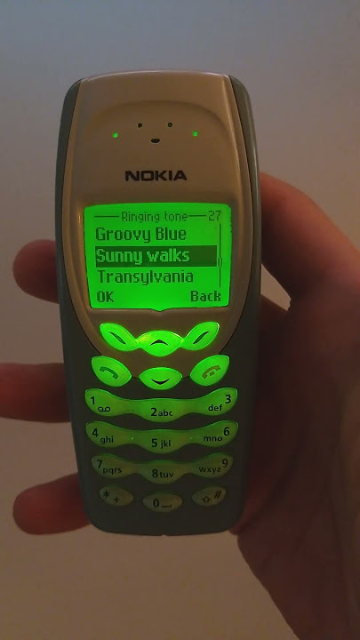 Nokia 3410 ringtone sunny walks