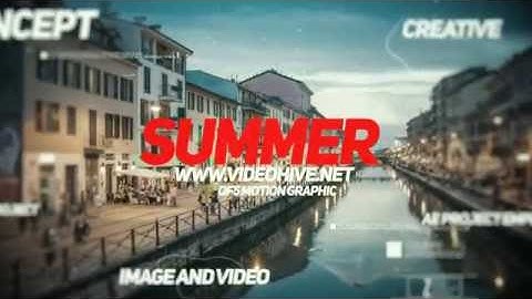 354 Summer Dynamic Slideshow - After Effects Template by VideoHive
