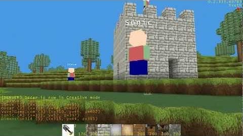 Voxel Game 0.2 Multiplayer Demo Part2.avi