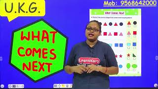 Famous What Comes Next | Activity | Fun -Task - Tick | Maths for U.K.G. Kids | Page Number 46 Profile