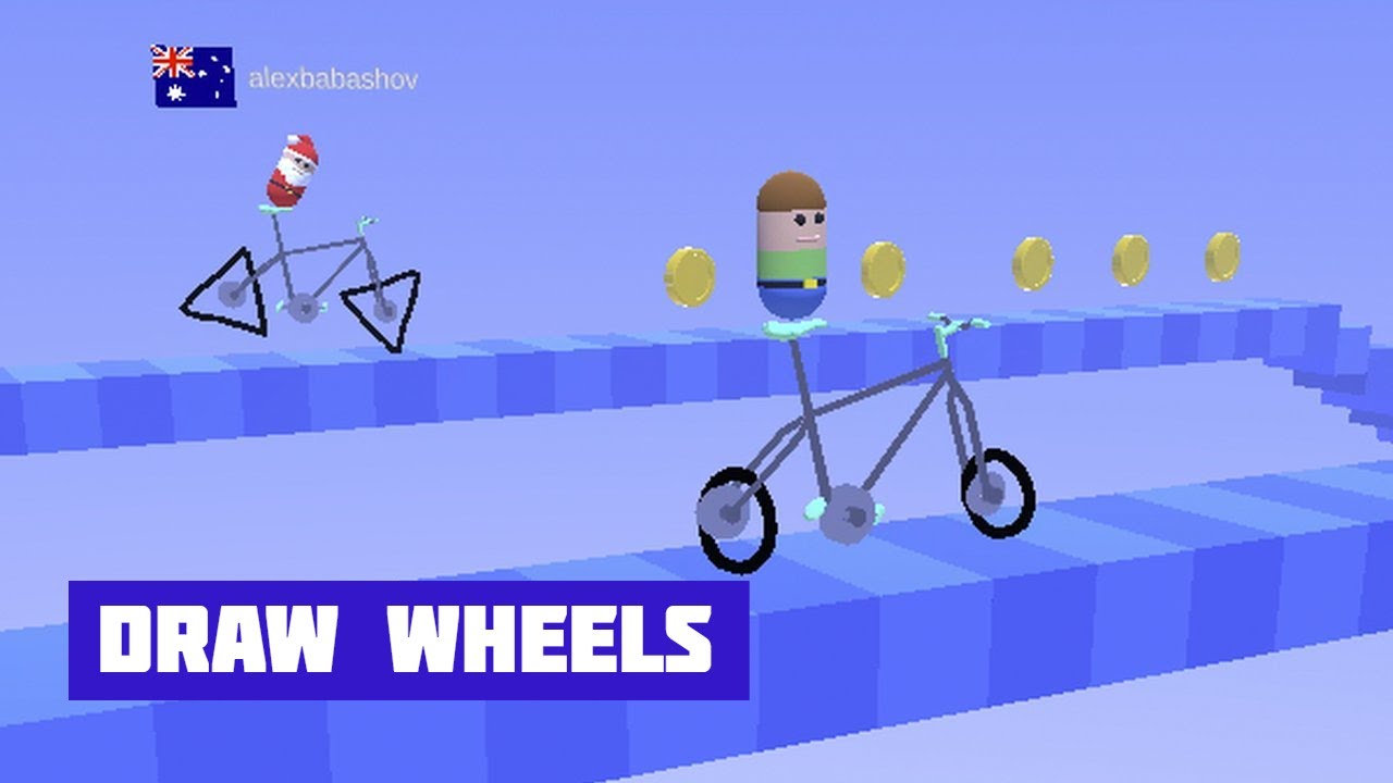 DRAW WHEELS Doodle Dash YouTube
