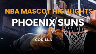 When Mascots Ruled the 2000s 🦍🔥| Phoenix Suns Gorilla Throwback Highlights
