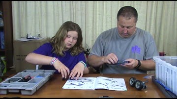 First Robot Build with VEX IQ - Standard Drive Base