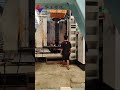 2000L water tank blow molding machine production in Indonesia customer workshop #watertankmachine