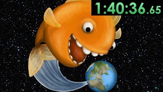 Tasty Blue speedruns are very dark