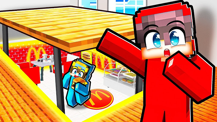 I Built a SECRET McDonalds in My House!