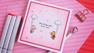 Creating a Card with Interactive Swinging Bears