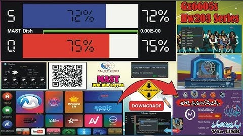 GX6605S New Software 2025 | IPTV, YouTube, Tata Play 83E, F1F2 Remote , Star Sat (Full Version)