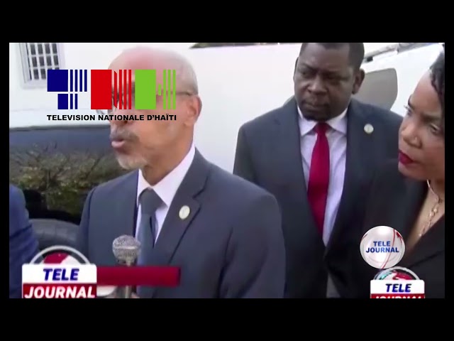 Justice / TPI  de Port-au-Prince / Visite du batonnier Patrick Pierre Louis