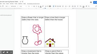 LES - Kindergarten Math Week 8 Remote Learning Days 1 2