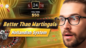 Hollandish Roulette System: Like Martingale, Without the Crazy Doubling!