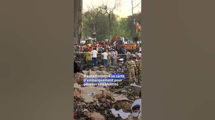 Le miraculé du crash du vol Air India