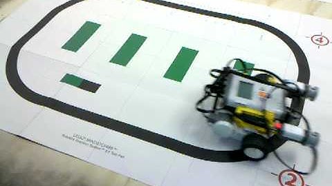 NXT Robot Light Sensor Test