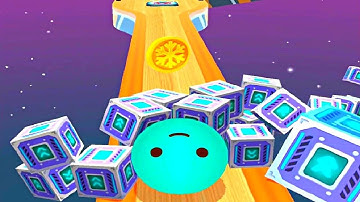 Sky Rolling Ball 3D ! All Levels Gameplay (92-96) android,ios