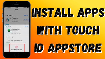 How To Use Touch ID For App Store IOS 14 | Install Apps with Touch ID on iPhone & iPad