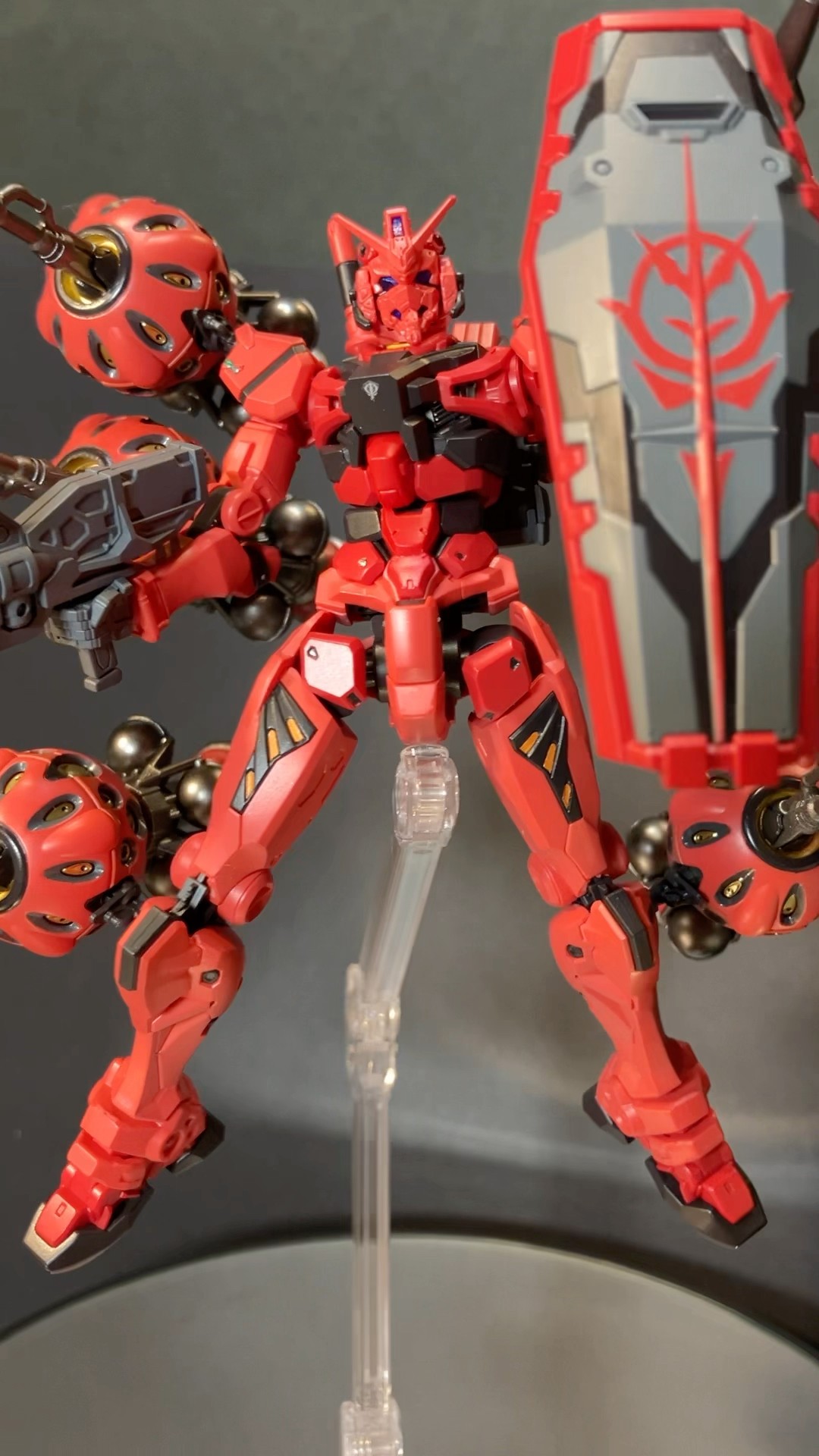 赤い ガンダム ビット6機 装備 #shorts #機動戦士ガンダム