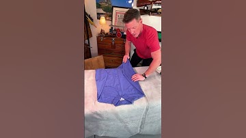 Top Navy Expert Shares BEST Long Sleeve Shirt Folding Tips