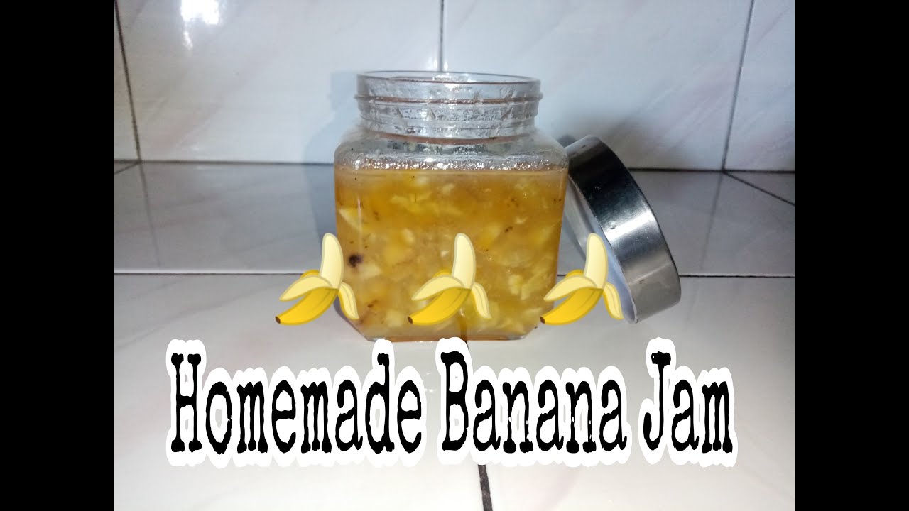 Homemade Banana Jam YouTube