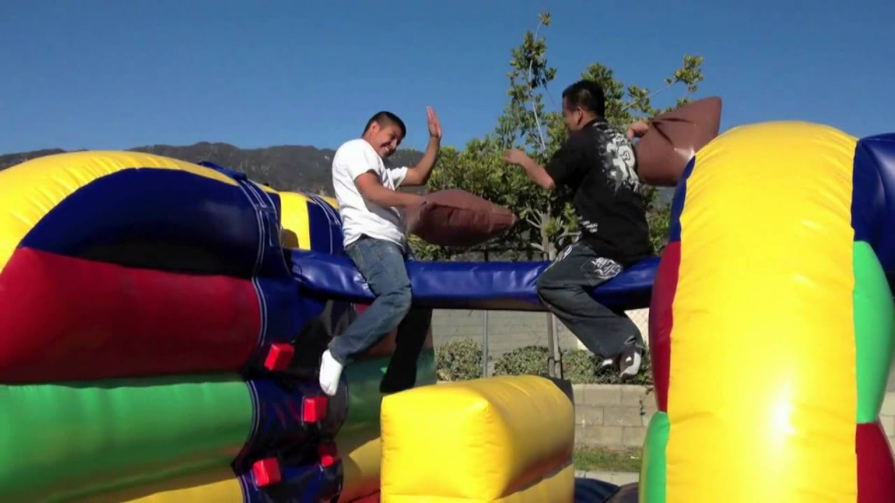 El Paso Jumping Balloons Inflatable Pillow Fight.mpg YouTube