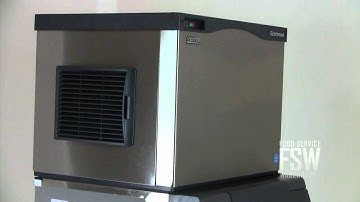 Scotsman (C0330MA-1A_B330P) 350 Lb Full Size Cube Ice Machine and Ice Storage Bin Combination