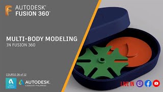 Famous Multi-body Modeling in Fusion 360 Profile