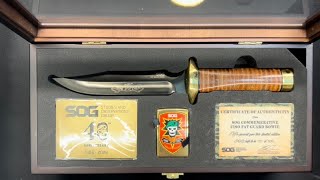 MAIL CALL! SOG 40th Anniversary Limited Edition Bowie Knife @SOGKnives