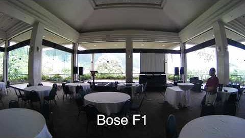 Bose F1 Model 812  vs. JBL PRX 612