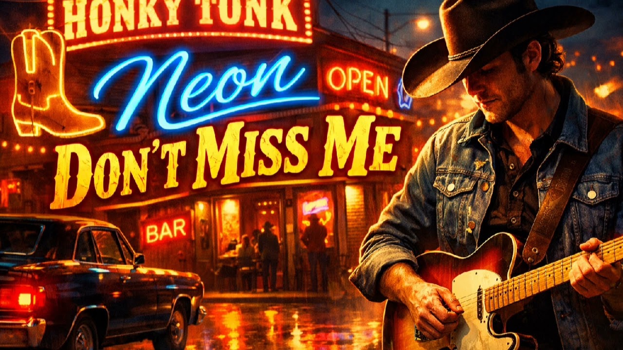Neon Don’t Miss Me – Fast Bakersfield-Style Honky-Tonk Country