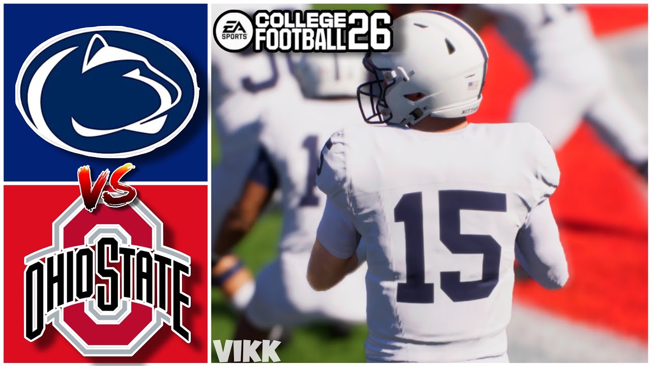 Penn State vs Ohio State Week 10 Simulation (College Football 26) - YouTube