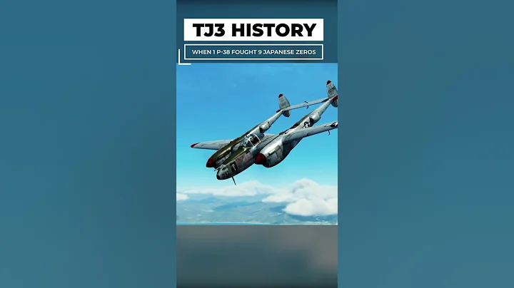 When 1 P-38 Fought 9 Japanese Zeros #History