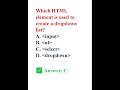 pgtrb7 web development mcq HH #shorts