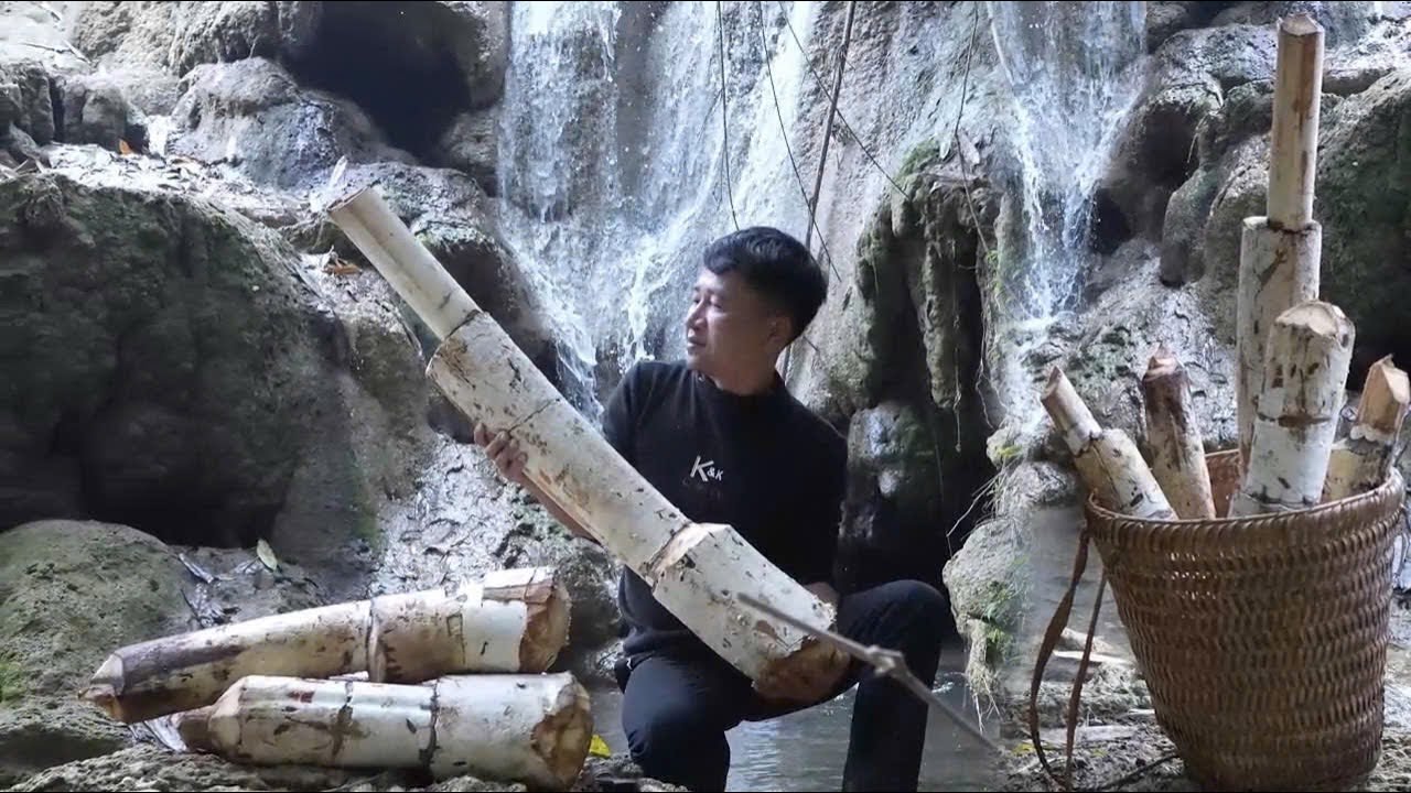 Egan's Simple Life as He Accompanies His Father in the Forest to Dig for Wild Yams