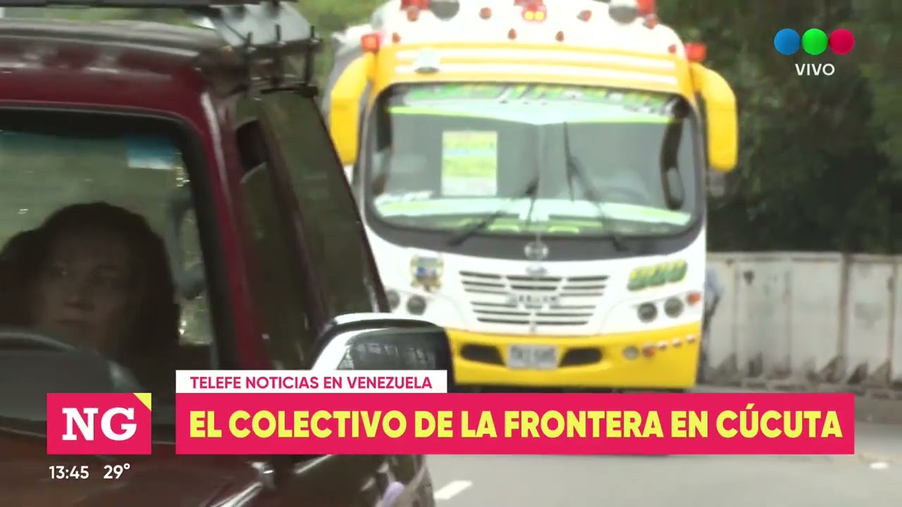 Telefe Noticias está en Venezuela: así transitan colombianos y venezolanos así cruzan la frontera