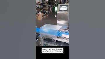 Cân băng tải đo lường độ chính xác của sản phẩm Hotline :0977 550 085 #shortvideo