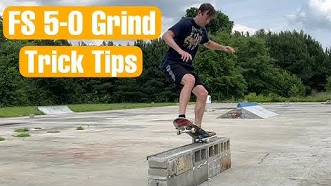 How to Frontside 5-0 Grind Rails and Ledges