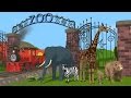 Learn about the Letter Z and Animals - The Alphabet Adventure With Alice And Shawn The Train